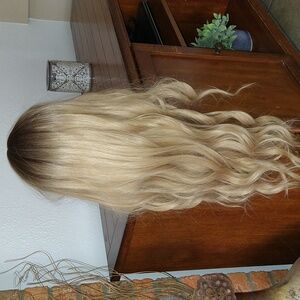 Long Blond Hombre Wig